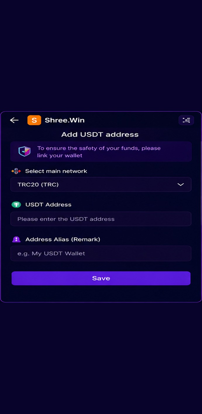 How to Add a USDT Withdrawal Address How to Add a USDT Withdrawal Address
